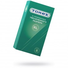 Презервативы увеличенного размера «Torex №12», латекс, 12 шт, длина 19 см, 00912, цвет прозрачный, длина 19 см., со скидкой
