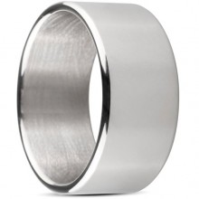 Эрекционное кольцо «Sinner Wide metal head-ring Size S» из нержавеющей стали, EDC Collections SIN061, из материала сталь, цвет серебристый, диаметр 3 см.