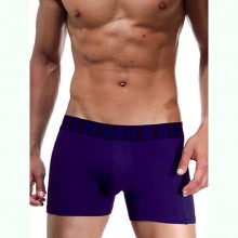 Фиолетовые мужские боксеры на широкой резинке, Doreanse DOR1777-PUR-XL, из материала хлопок, цвет фиолетовый, XL, со скидкой
