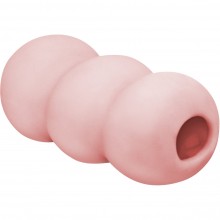 Мастурбатор с двусторонней поверхностью «Marshmallow Sweety», цвет розовый, Lola Games 7372-02lola, из материала TPE, длина 8 см., со скидкой