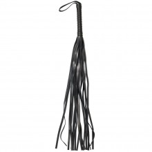 Черная многохвостая плеть «Party Hard Blazing», длина 64 см, 1121-01lola, бренд Lola Games, из материала полиуретан, длина 64 см., со скидкой