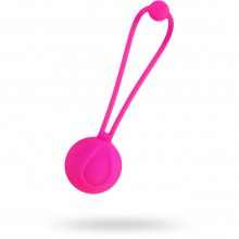 Розовый вагинальный шарик «Blush» розового цвета, диаметр 3.1 см, 65 гр, TOYFA 564006, из материала силикон, длина 10.5 см., со скидкой