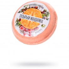 Бомбочка для ванны «Пузырьки мандарина» с ароматом мандарина, 70 г., Toyfa 722506, цвет оранжевый, со скидкой