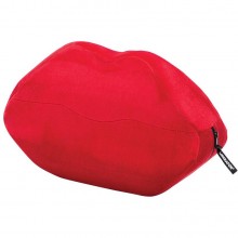 Подушка для любви с чехлом из микрофибры «Liberator Kiss Wedge» в виде губ, красная, 14439409, из материала ткань, длина 47 см.