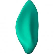Клиторальный вибратор «Romp Wave», цвет бирюзовый, Wow Tech RPLOSGM, из материала силикон, длина 11 см., со скидкой