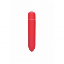 Красная вибропуля «1 Speed Bullet», длина 9.3 см, Shots BGT005RED, бренд Shots Media, длина 9.3 см.