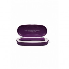 Классический вибромассажер «Jewel» фиолетового цвета, Shots DIS002PUR, бренд Shots Media, из материала силикон, коллекция Discretion, длина 19.2 см.