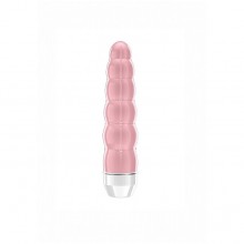 Вибромассажер «Lauryn» в виде постепенно увеличивающихся шариков, розовый, Shots LOV001PNK, бренд Shots Media, коллекция Love Line, длина 15 см., со скидкой