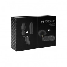 Черный набор для секса «Pleasure Kit 4» из пяти предметов, Shots SWI014BLK, бренд Shots Media