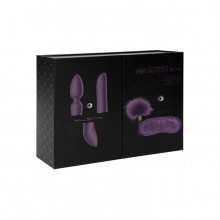 Фиолетовый набор для секса «Pleasure Kit 4» из пяти предметов, Shots SWI014PUR, бренд Shots Media, из материала Силикон