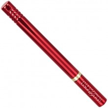 Красный ультратонкий вибромассажер «Hidden Pleasures» с 10 режимами вибрации, California Exotic Novelties SE-0037-10-3, из материала пластик АБС, длина 10.8 см.