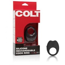 Перезаряжаемое эрекционное кольцо с вибрацией «Colt»,, из материала силикон, длина 3.3 см.