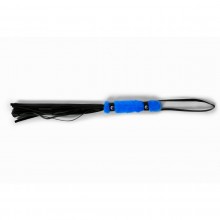Флогер черный с синей ручкой, Джага-Джага 911-34 BX DD, цвет синий, длина 44 см., со скидкой