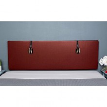 Большая подушка для любви «Liberator BonHeadboard Q FL» бордового цвета, Liberator 18469371, из материала винил, 2 м., со скидкой