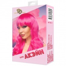 Розовый женский парик «Акэйн» с длинными волосами, Джага-Джага 964-11 BX DD, из материала синтетика, длина 65 см., со скидкой