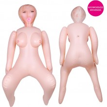Кукла надувная «Анастасия», рост 150 см, Erowoman-eroman ee-10273, бренд Bior Toys, из материала ПВХ, цвет телесный, 2 м.
