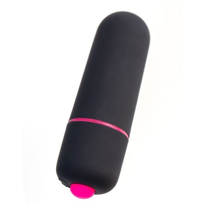 Черная вибропуля «A-Toys Braz» с 10 режимами вибрации, общая длина 5.5 см, диаметр 1.7 см, 761057, 146122 - купить в СексФист