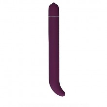 Фиолетовый компактный вибростимулятор «G-Spot Vibrator» для стимуляции точки G, Shots SHT428PUR, из материала пластик АБС, длина 16 см.