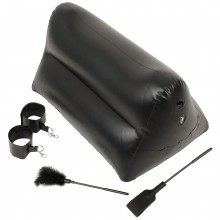 Подушка для пар «Portable Triangle Cushion» с возможностью фиксации партнера, Orion 5371950000, из материала ПВХ, цвет черный, длина 60 см., со скидкой