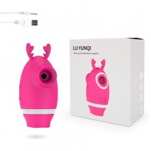 Вибромассажер с 5 режимами вибрации, длиной 7 см, диаметром 4,5 см, цвет розовый, 2049-3, бренд A-LOVING, длина 7 см., со скидкой