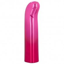 Перезаряжаемый мини-вибратор для стимуляции точки G «Glam Vibe», красно-розовый, California Exotic SE-4406-30-3, бренд CalExotics, из материала пластик АБС, длина 12 см., со скидкой