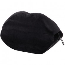 Подушка для любви «Liberator KISS WEDGE», черная микрофибра, 14439400, цвет черный, длина 47 см., со скидкой