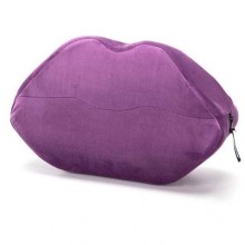 Подушка для любви «Liberator KISS WEDGE», фиолетовая микрофибра, 14439408, длина 47 см.