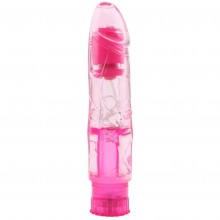 Вибратор «Seduction Pink», цвет розовый, с приятной нежной текстурой, CN-131815394, бренд Chisa Novelties, из материала TPE, длина 16.2 см.