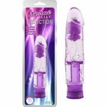 Вибратор «Seduction Purple», цвет фиолетовый, с нежной текстурой, CN-131815395, бренд Chisa Novelties, из материала TPE, длина 16.2 см.