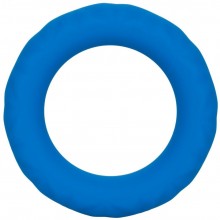 Эрекционное кольцо «Link Up Ultra-Soft Max», цвет синий, SE-1349-30-3, бренд CalExotics, диаметр 3.75 см., со скидкой