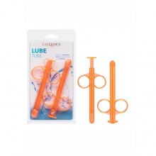 Набор шприцов для введения лубриканта «Lube Tube», оранжевый, California Exotic Novelties SE-2380-03-2, бренд CalExotics, из материала пластик АБС, длина 8.25 см., со скидкой