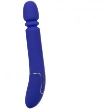 Компактная секс-машина «Shameless Slim Thumper» синего цвета с пульсацией, рабочая длина 15.25 см, California Exotic Novelties SE-4445-03-3, бренд CalExotics, из материала силикон, цвет синий, длина 22.75 см.