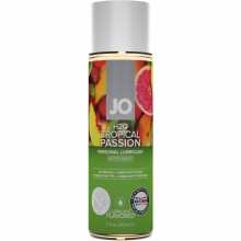Вкусовой лубрикант «Тропический / JO Flavored Tropical Passion 1oz», 60 мл., JO20121, бренд System JO, цвет прозрачный, 60 мл., со скидкой