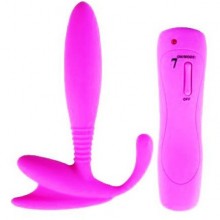 Стимулятор простаты для мужчин «Anal Pleasure 7 Mode Prostate», 7 режимов, длина 12 см, цвет розовый, Howells 13002, длина 12 см., со скидкой