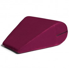 Мягкая и удобная подушка для любви «Rockabilly», вельвет мерло, Liberator 17367549, из материала ткань, цвет бордовый, длина 61 см.