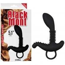 Анальный массажер простаты «Black mont», цвет черный, Chisa CN-510737241, бренд Chisa Novelties, длина 12 см.