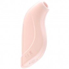 Нежно-розовый клиторальный стимулятор «Galaku Pocket Lover», Vandersex VA-CS-PL-PINK, со скидкой