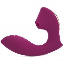 Вакуумный вибро-массажер «Vaginal Suction Lover», Vandersex VA-RV-VSL-Violet, цвет фиолетовый, длина 8.9 см.