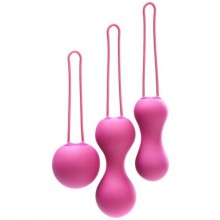 Набор розовых вагинальных шариков «Je Joue Ami», Je Joue AMI-FU-VB-V2EU, из материала силикон, со скидкой