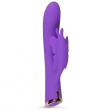Вибратор кролик «The Princess Butterfly Vibrator» цвет фиолетовый, EDC ROY-02-PUR, бренд EDC Collections, из материала силикон, длина 20.5 см.