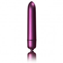 Фиолетовая вибропуля «Climaximum Jolie», общая длина 8 см, Rocks-Off 10BVAZ, бренд Rocks Off, из материала пластик АБС, длина 8.8 см.