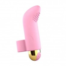 Насадка на палец-вибратор «Touch Me Rose», розовый, Love to love 6032121, длина 8.75 см.
