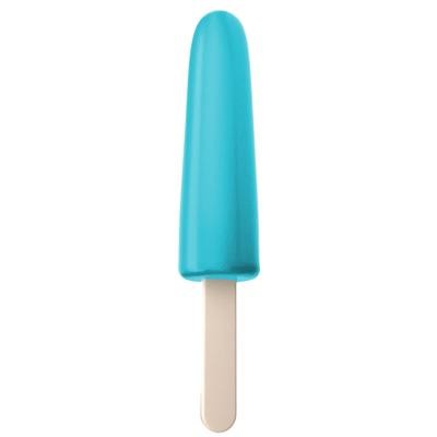Голубой фаллоимитатор «iScream Dildo» в виде мороженого, общая длина 22.5 см, Love to Love 6031988, из материала силикон, длина 22.5 см.