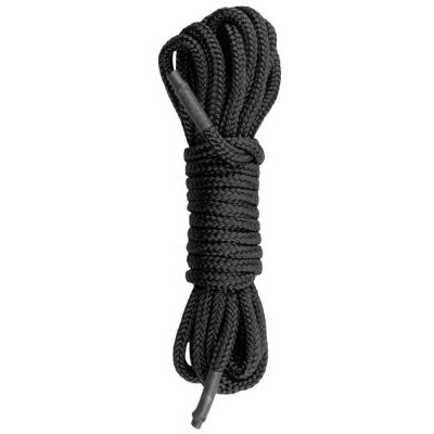 Веревка для связывания «Easytoys Black Bondage Rope», длина 5 м, черная, ET247BLK, бренд EDC Collections, из материала нейлон, цвет черный, 5 м.