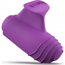 Фиолетовый вибростимулятор на пальчик «Bteased Basic Orchid», фиолетовый, Bswish SBTE1085, бренд B Swish, длина 5 см., со скидкой