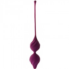 Вагинальные шарики «Lyra Alcor», цвет фиолетовый, Le Frivole Costumes 06151, длина 21 см., со скидкой