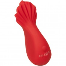 Клиторальный вибромассажер «RED HOT FUEGO» цвет красный, California Exotic Novelties SE-4408-60-3, бренд CalExotics, из материала силикон, длина 10.25 см., со скидкой