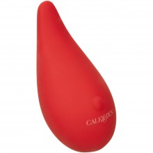 Вибромассажер «Red Hot Flicker», цвет красный, California Exotic Novelties SE-4408-70-3, из материала силикон, длина 10.25 см., со скидкой
