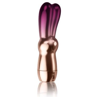 Фиолетовый клиторальный зайчик «Climaximum Bella purple», 9.8 см, Rocks-Off 10PRAZ, бренд Rocks Off, из материала пластик АБС, длина 9.8 см.