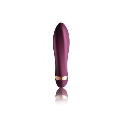 Небольшой стильный вибратор для женщин «Climaximum Ardor» с вибрацией и пульсацией, общая длина 13 см, Rocks-Off 10TVAZ, бренд Rocks Off, цвет Фиолетовый, длина 13 см.